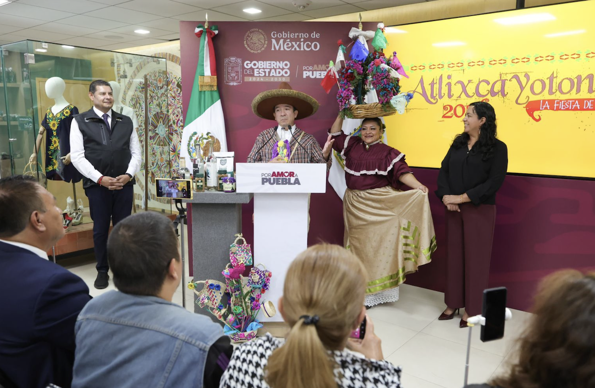 Festival Atlixcayotontli preserva identidad cultural de Puebla con rescate de tradiciones vivas